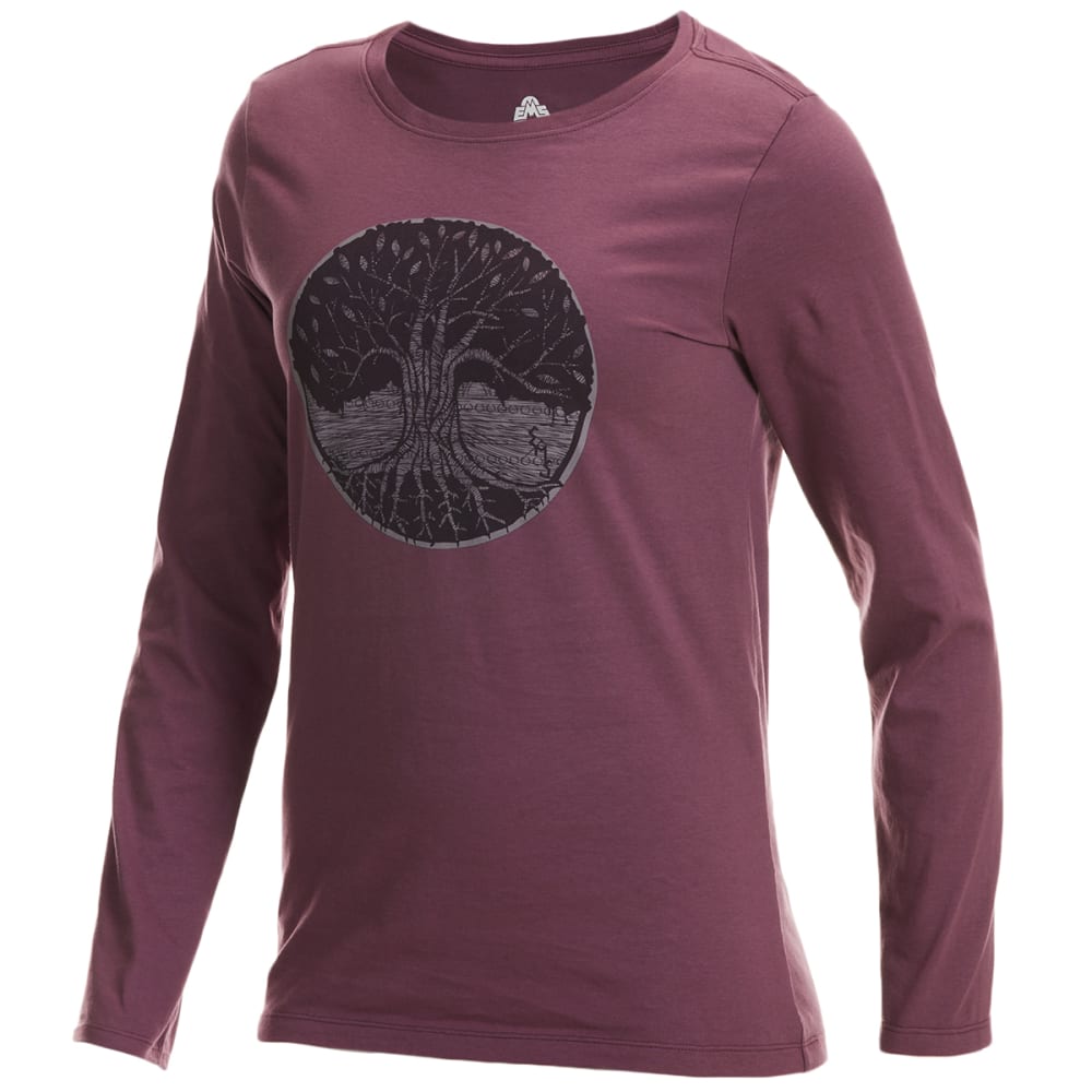 EMS Women's Grass Roots Long Sleeve Graphic Tee S