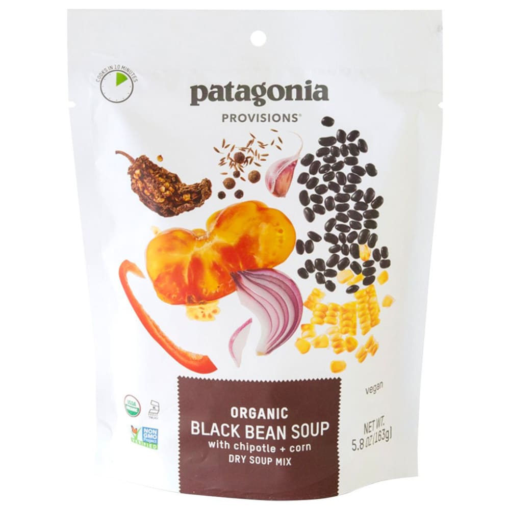 PATAGONIA Organic Black Bean Soup Dry Mix NO SIZE