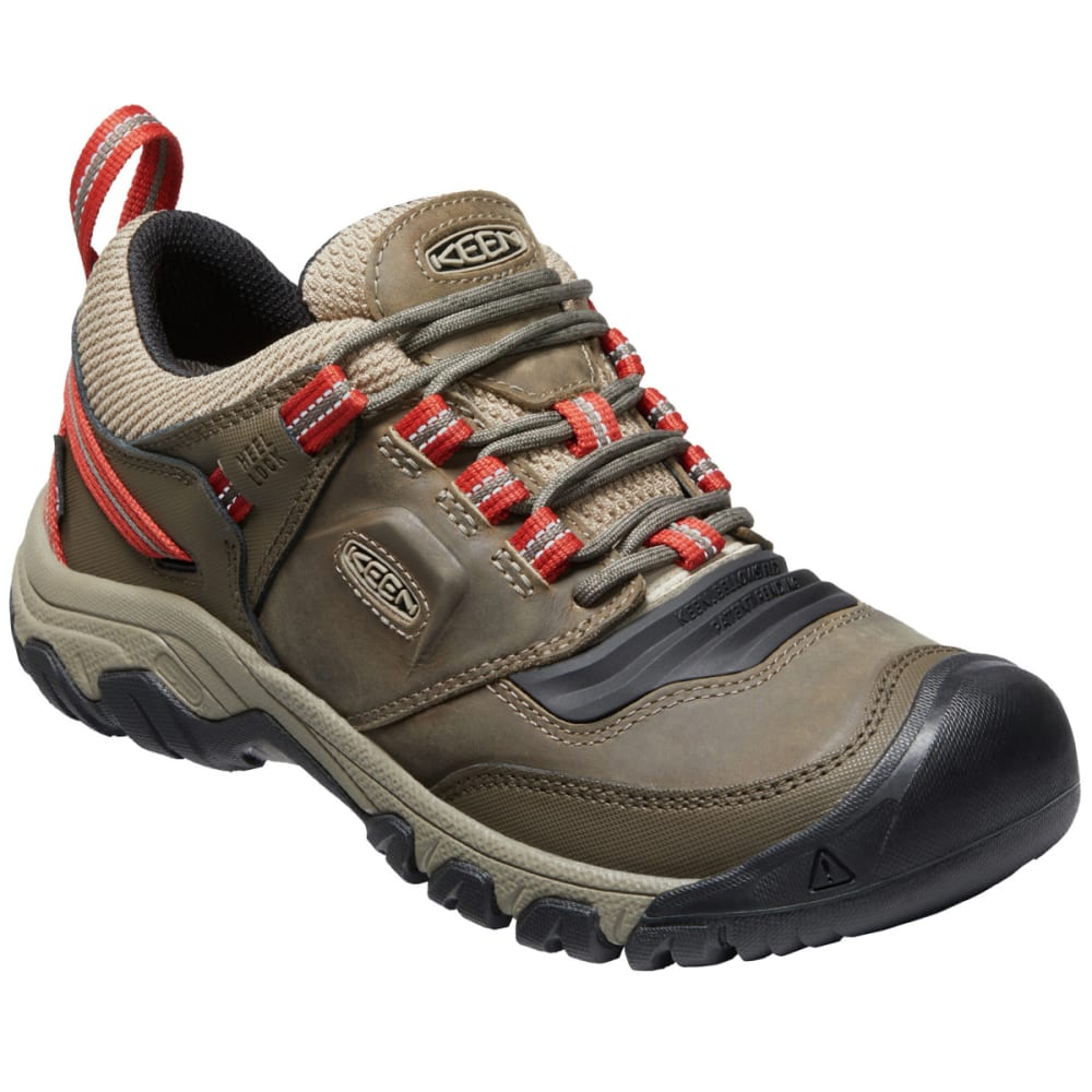 KEEN Men's Ridge Flex Waterproof Hiking Shoes, Wide 9