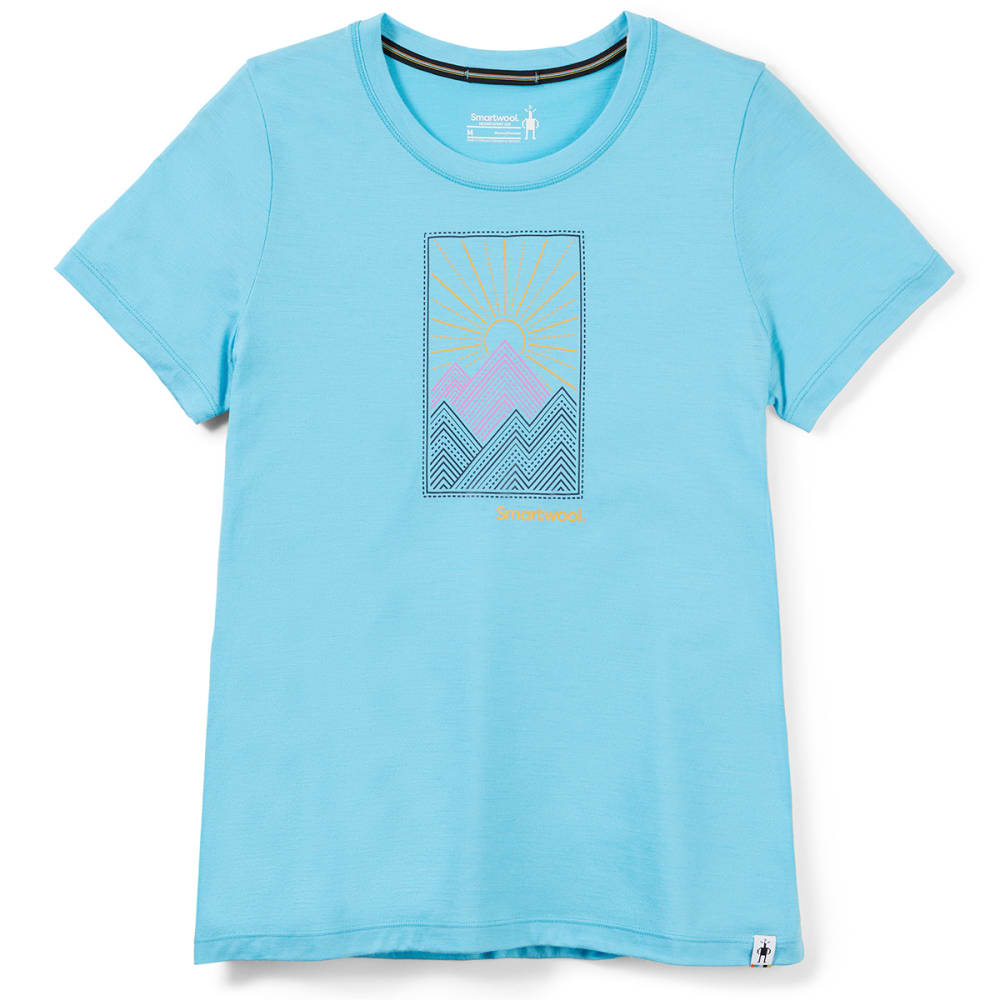 SMARTWOOL Women's Merino Sport Alpine Start Short Sleeve Graphic Tee XS