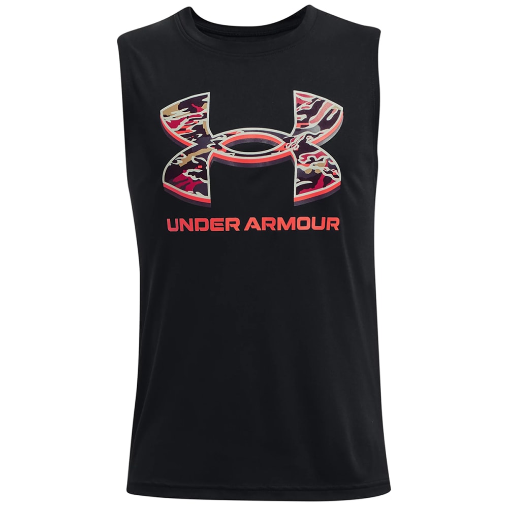 UNDER ARMOUR Boys' Tech Graphic Muscle Tee S
