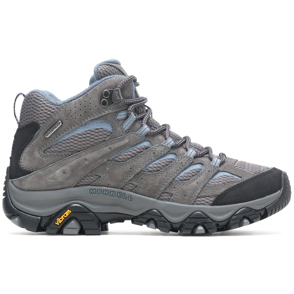 MERRELL Women's Moab 3 Mid Waterproof Hiking Boots, Wide 6