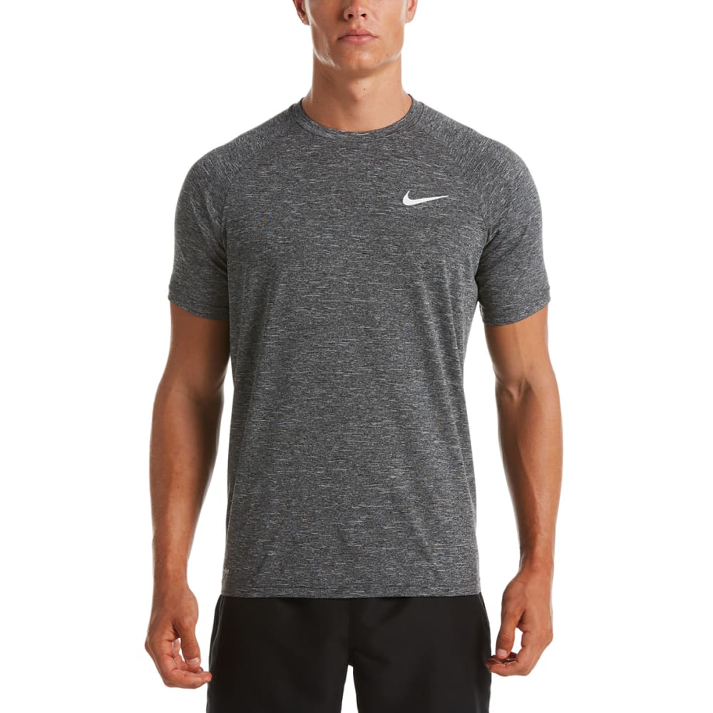 NIKE Men's Short-Sleeve Hydroguard Swim Shirt L