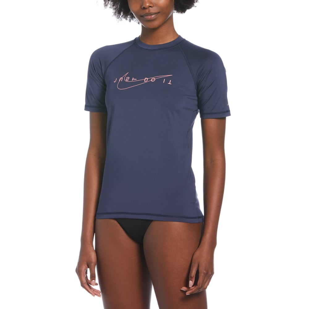 NIKE Women's Short-Sleeve Hydroguard Shirt S