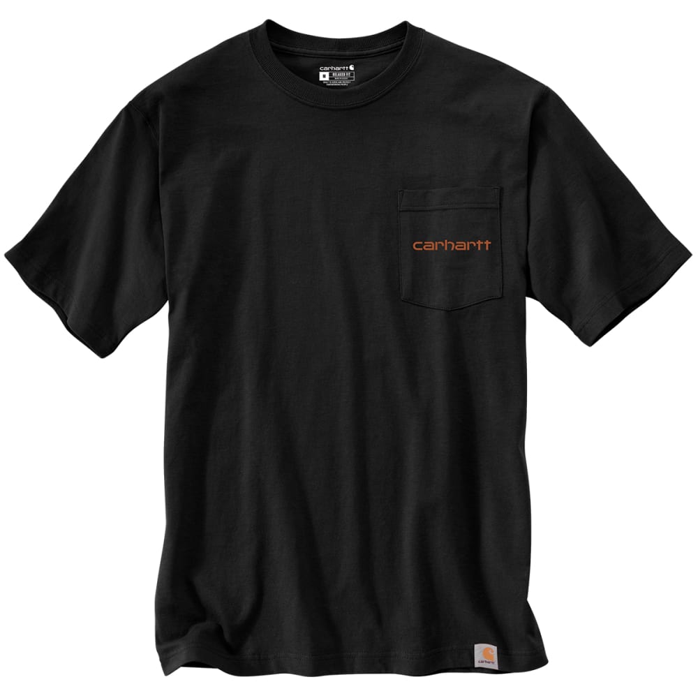 CARHARTT Men's Relaxed Fit Heavyweight Short Sleeve Pocket Graphic Tee M