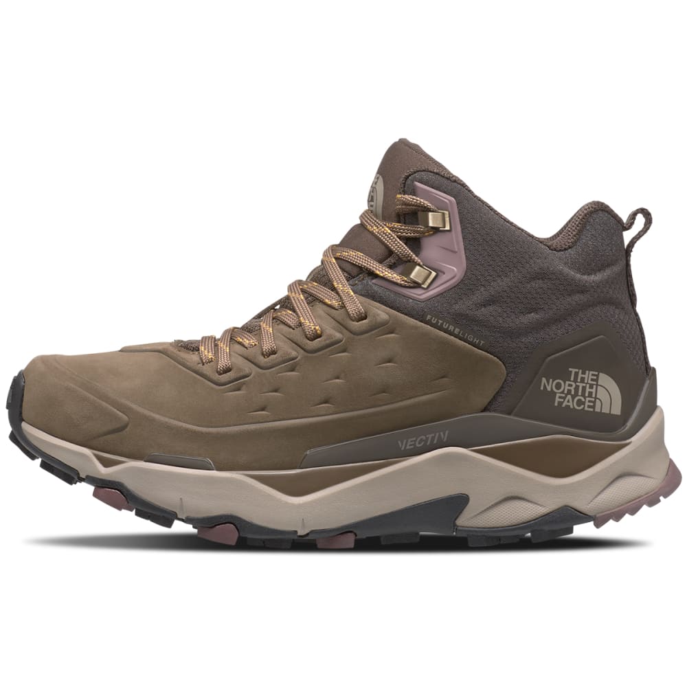THE NORTH FACE Women's VECTIV Exploris Mid FUTURELIGHT Leather Hiking Boots 6