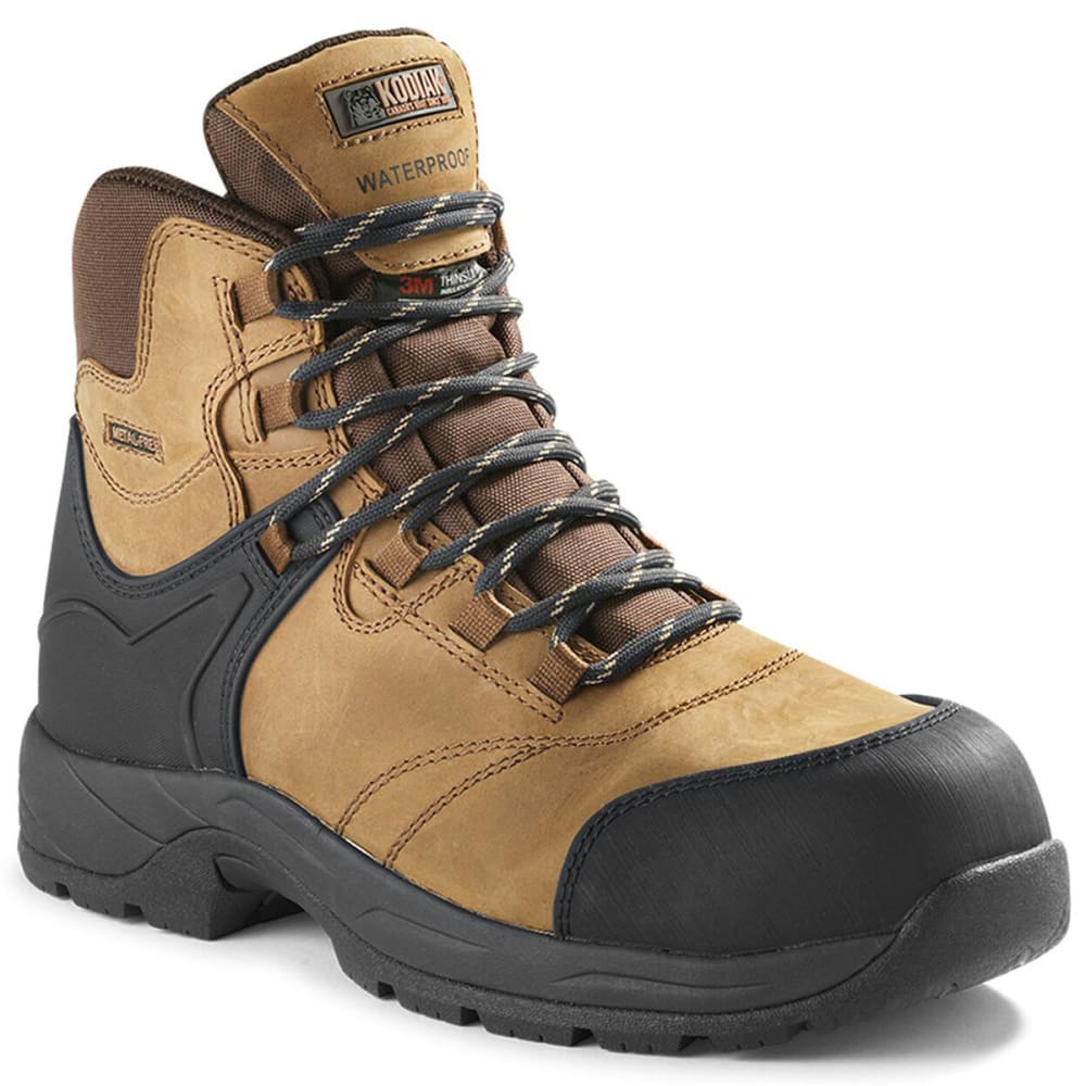 KODIAK Men's Journey Comp Toe Hiker Work Boots 8