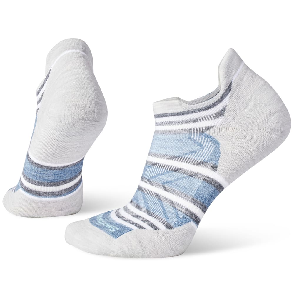 SMARTWOOL Women's Run Targeted Cushion Stripe Low Ankle Socks M