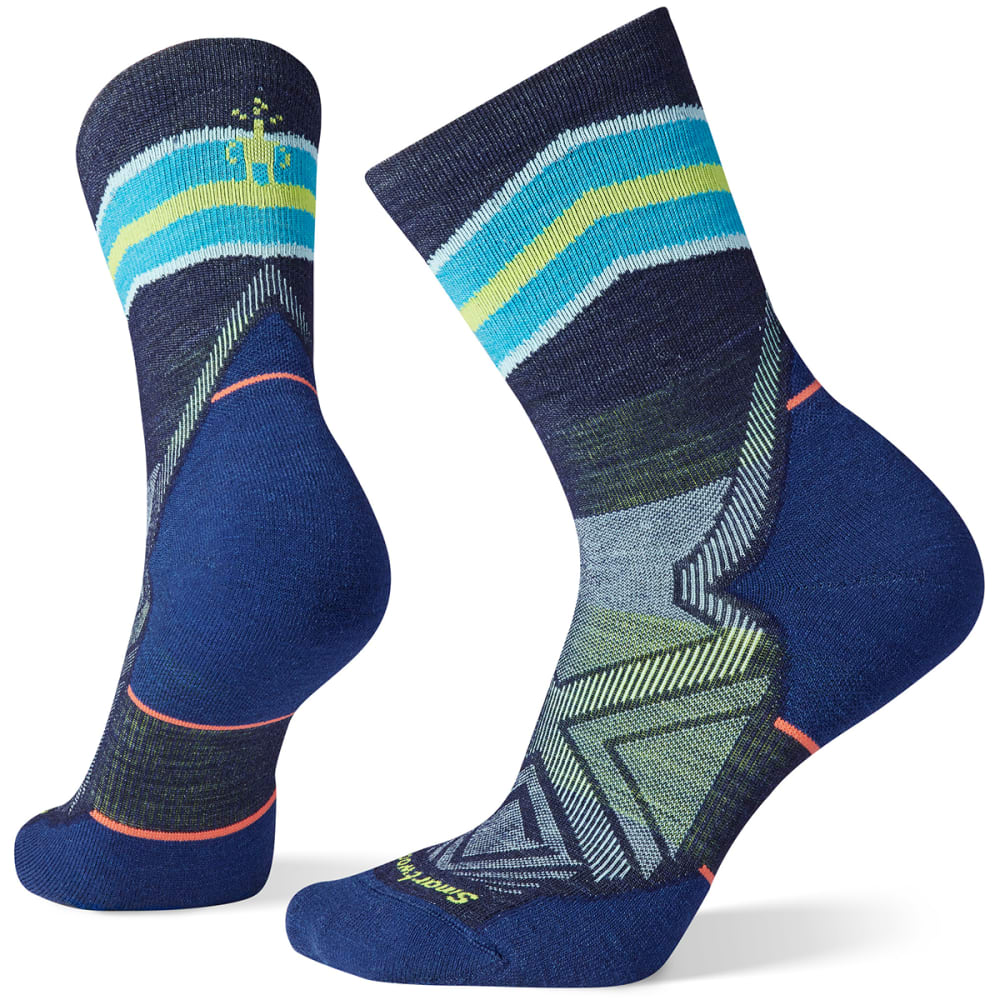 SMARTWOOL Women's Run Targeted Cushion Mid Crew Socks M