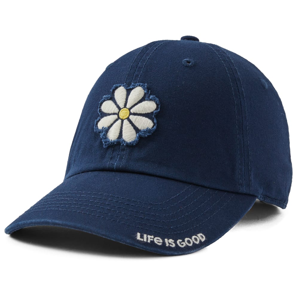 LIFE IS GOOD Women's Daisy Tattered Chill Cap ONESIZE