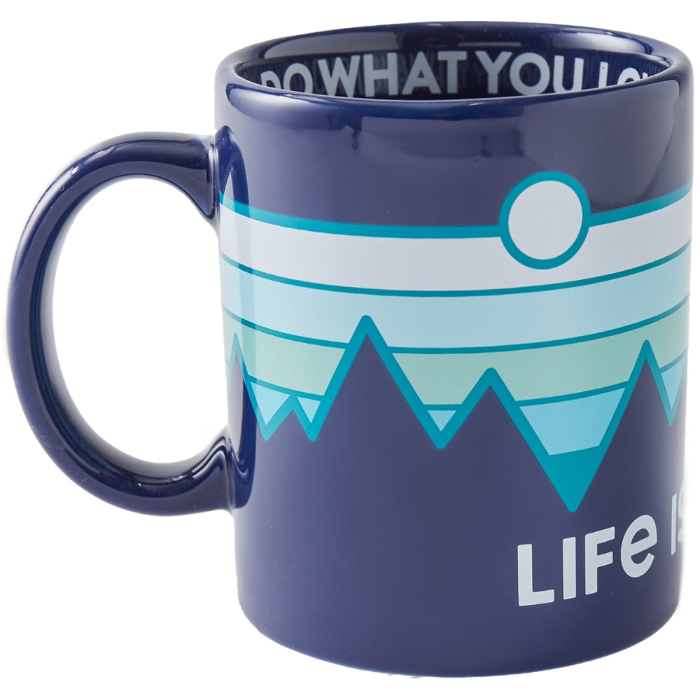 LIFE IS GOOD Retro Stripe Jake's Mug NO SIZE