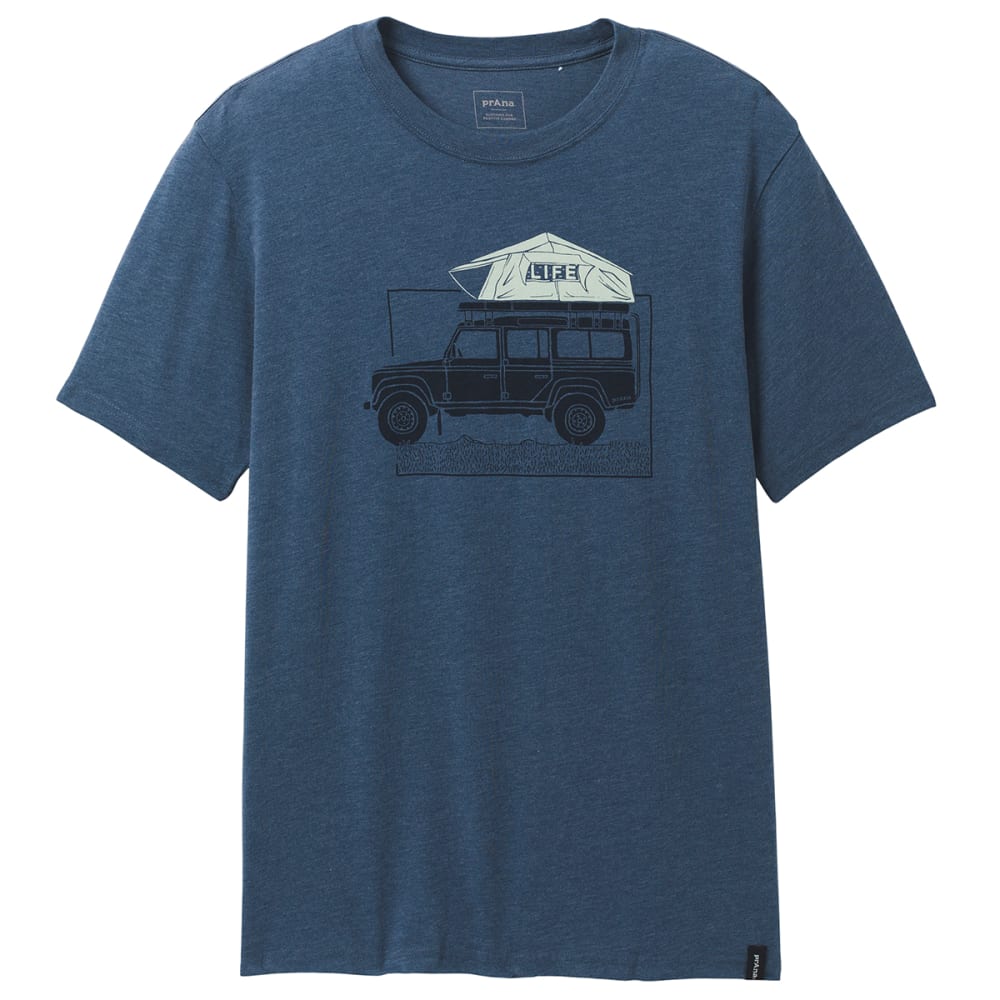 PRANA Men's Camp Life Journeyman Short-Sleeve Graphic Tee S