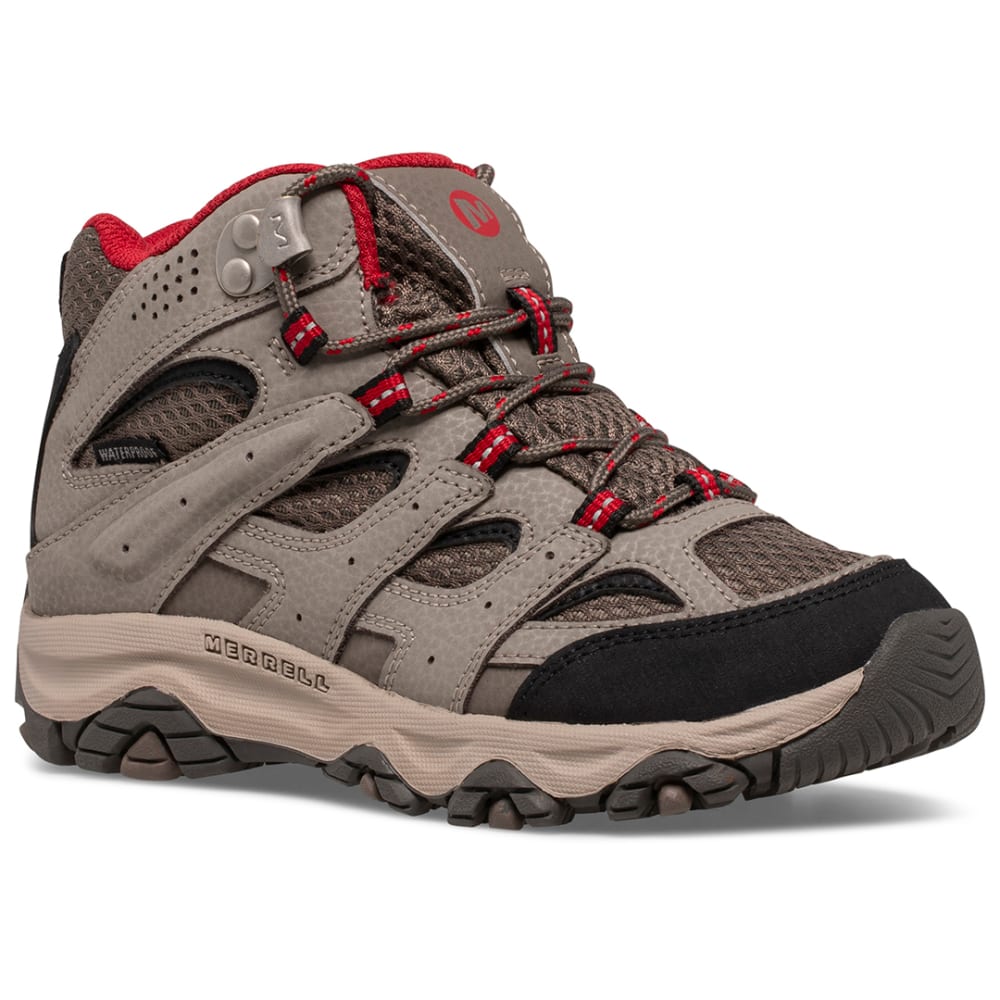 MERRELL Big Kid's Moab 3 Mid Waterproof Hiking Boots 5