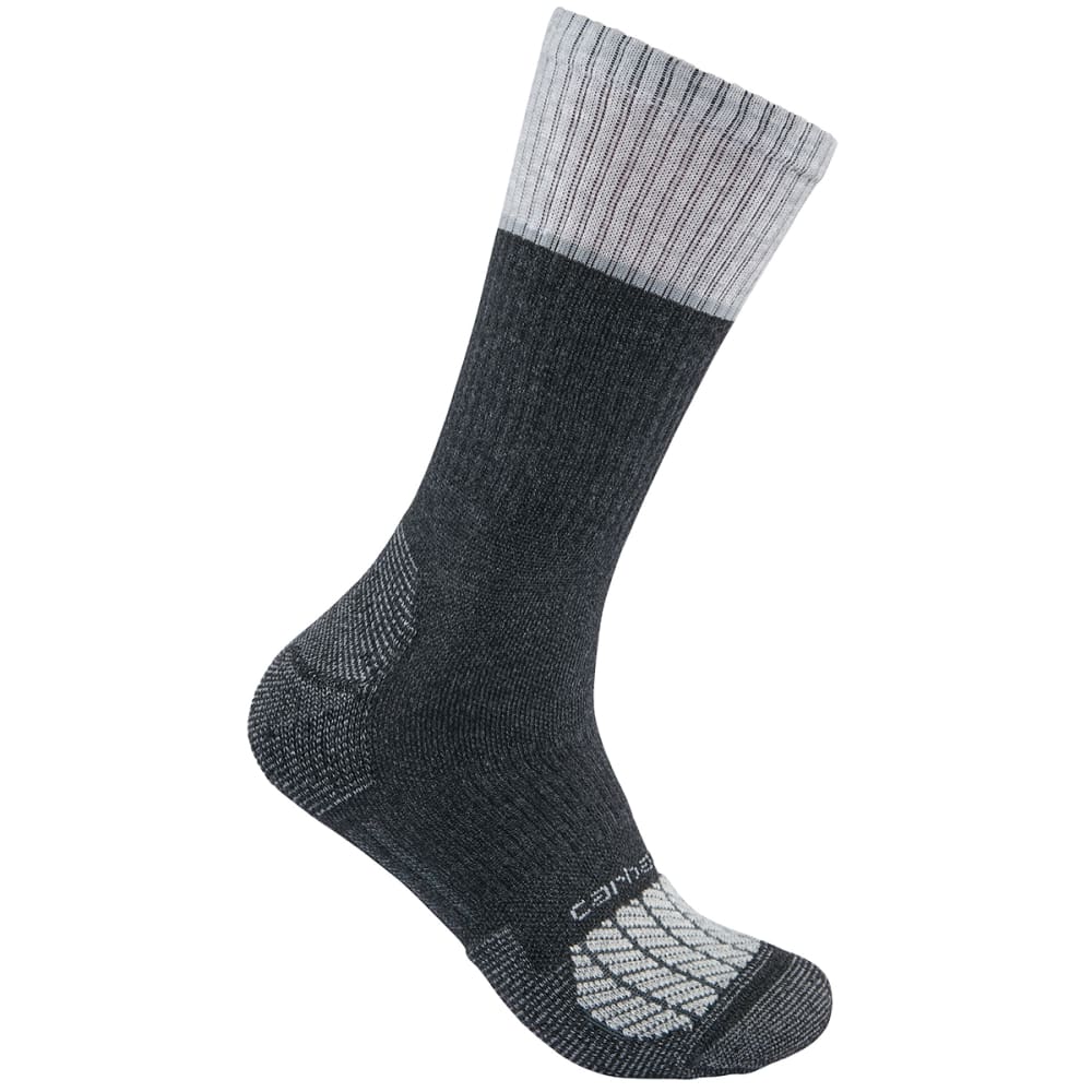 CARHARTT Men's Force Midweight Socks, 2 Pack L