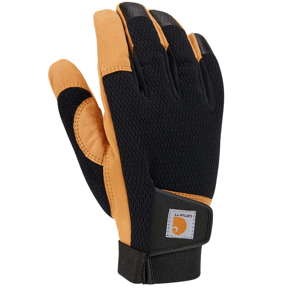 CARHARTT Men's Synthetic Leather High Dexterity Touch Secure Cuff Glove M