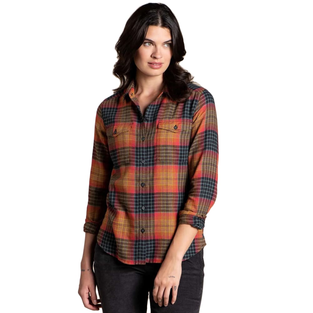 TOAD & CO Women's Re-Form Flannel Shirt S