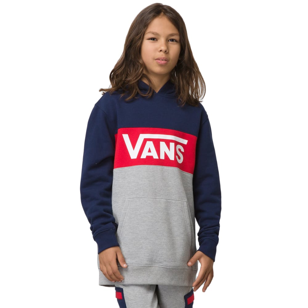 VANS Kids' Colorblock Pullover Hoodie S