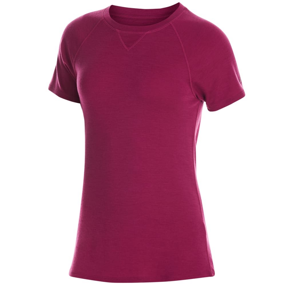 EMS Women's Merino Wool Short-Sleeve Base Layer Crew