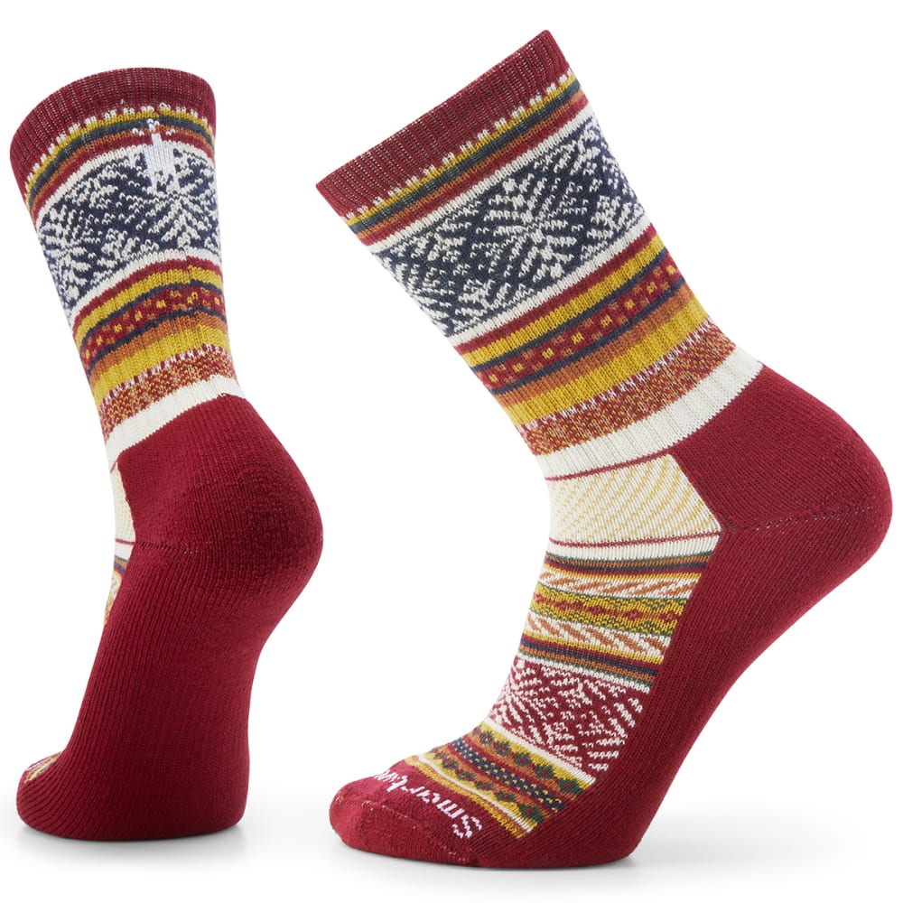 SMARTWOOL Men's Everyday Fair Isle Sweater Crew Socks L