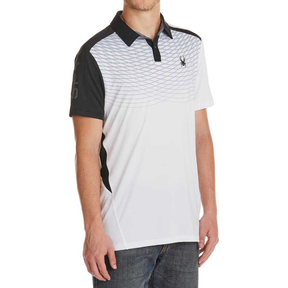 SPYDER Men's Engineered Print Polo S