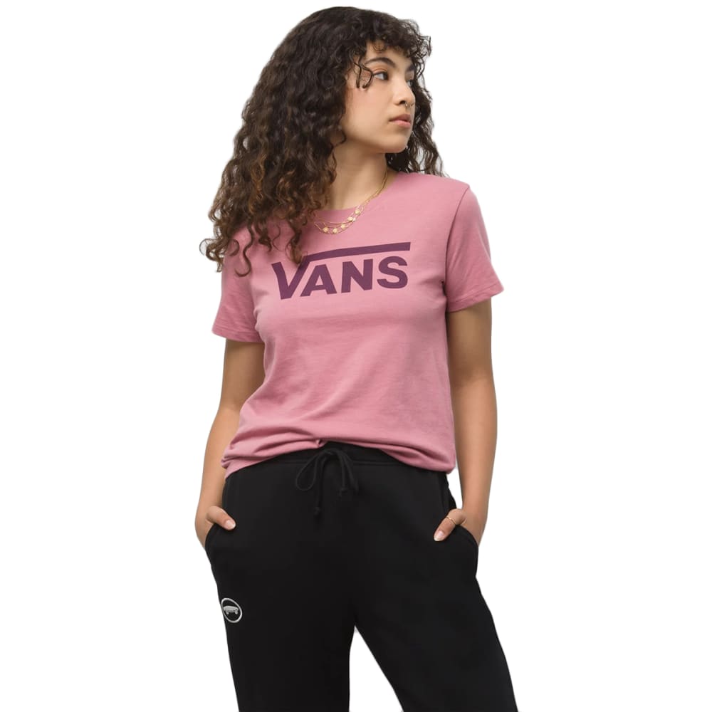 VANS Juniors' Flying V Short-Sleeve Crew Tee S