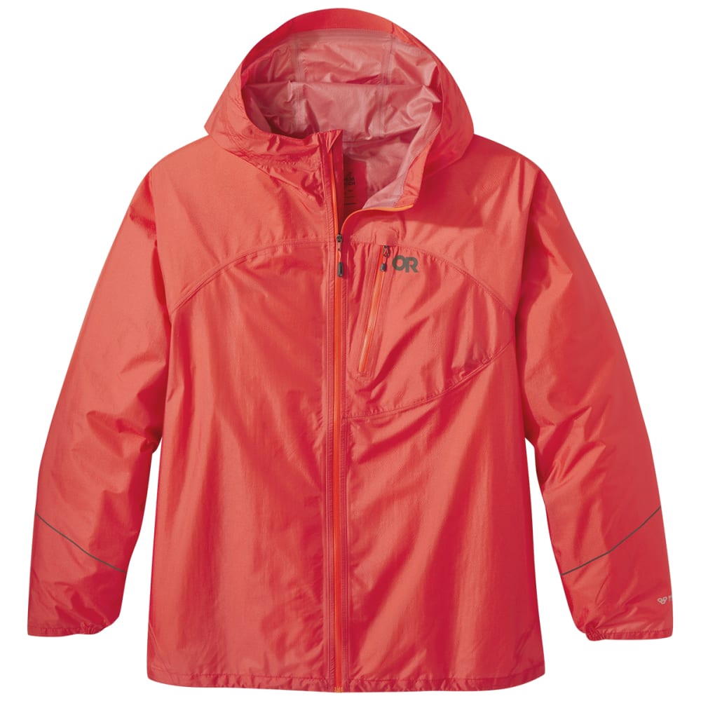 OUTDOOR RESEARCH Women's Helium Rain Jacket, Plus Sizes XL