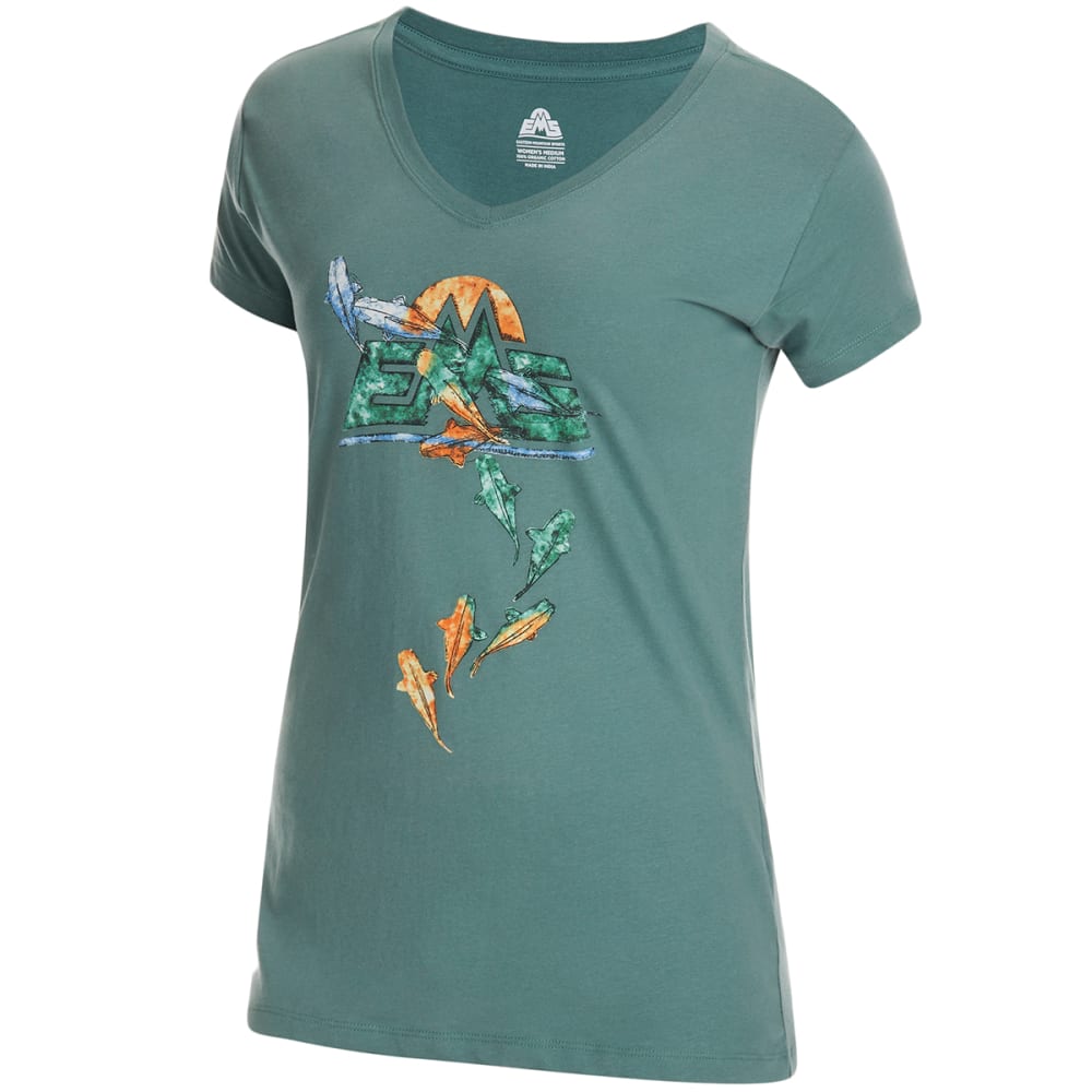 EMS Women's Don't Be Koi Short-Sleeve Graphic Tee XS