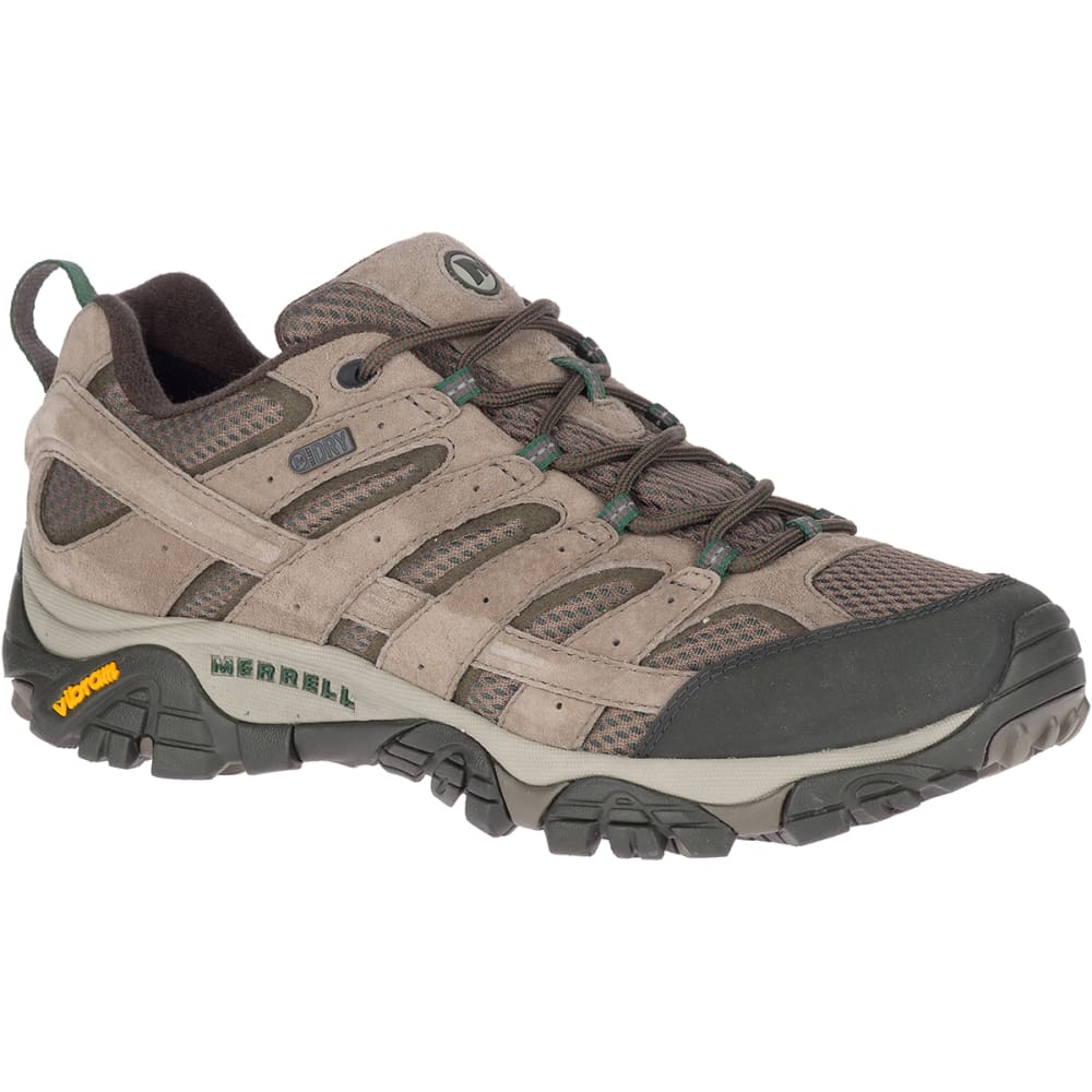 MERRELL Men's Moab 2 Waterproof Hiking Boots, Wide 8