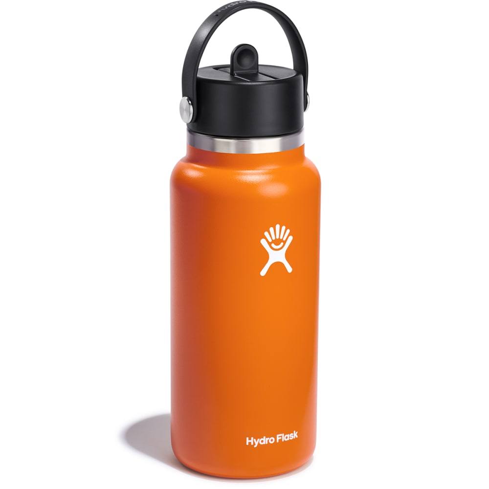 HYDRO FLASK 32 oz Wide Mouth Bottle w/ Flex Straw Cap