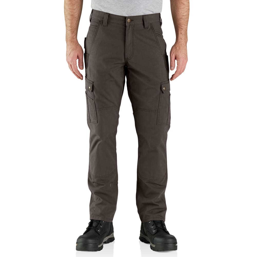 Carhartt Rugged Flex Relaxed Fit Ripstop Cargo Work Pants, Men's Dark Coffee