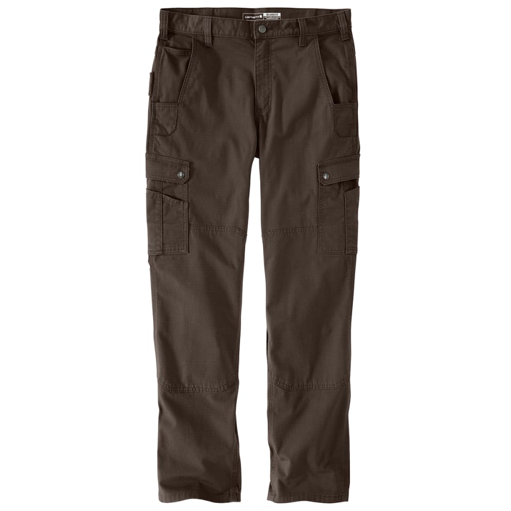 Carhartt Rugged Flex Relaxed Fit Ripstop Cargo Work Pants, Men's Dark Coffee