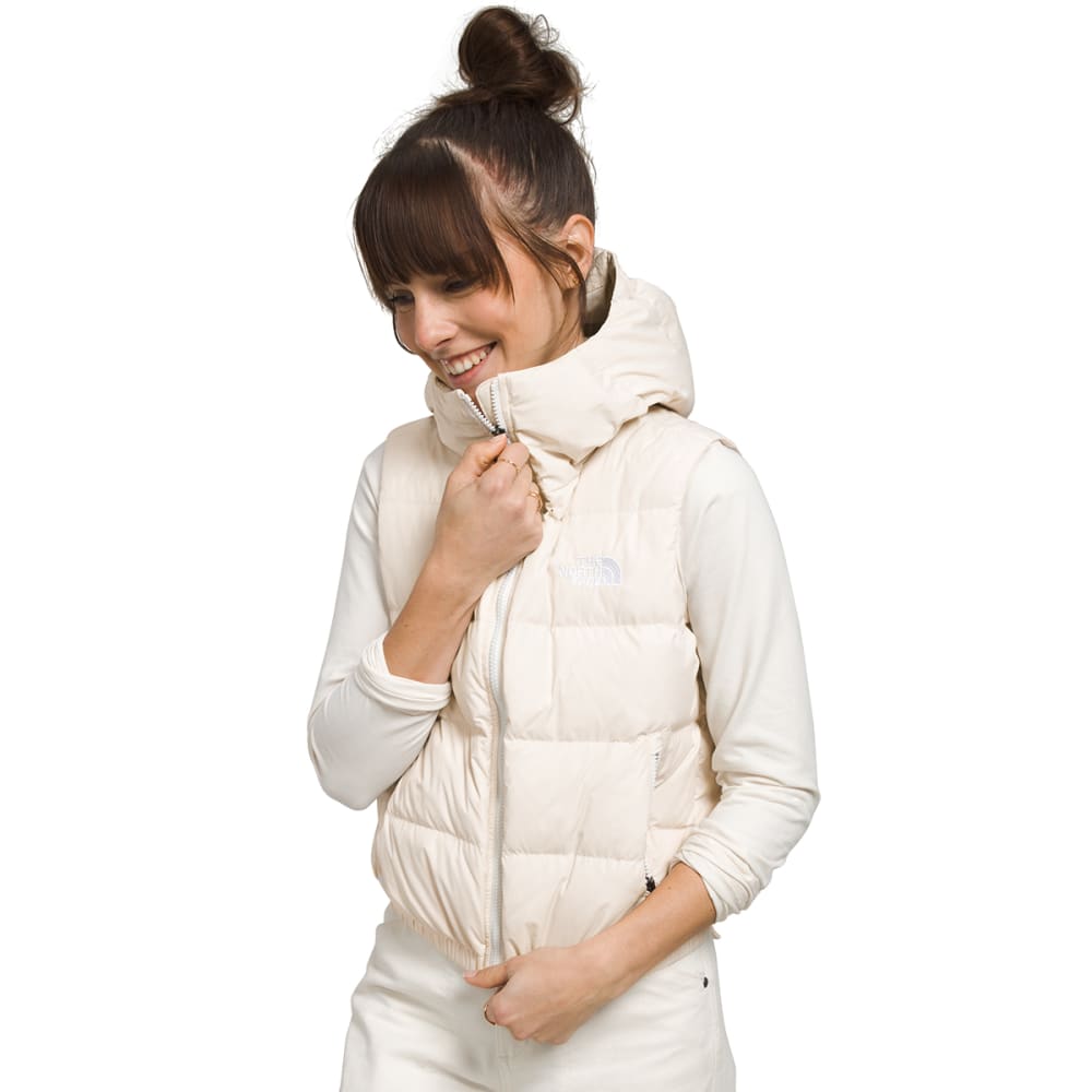 Womens north face on sale vest with hood