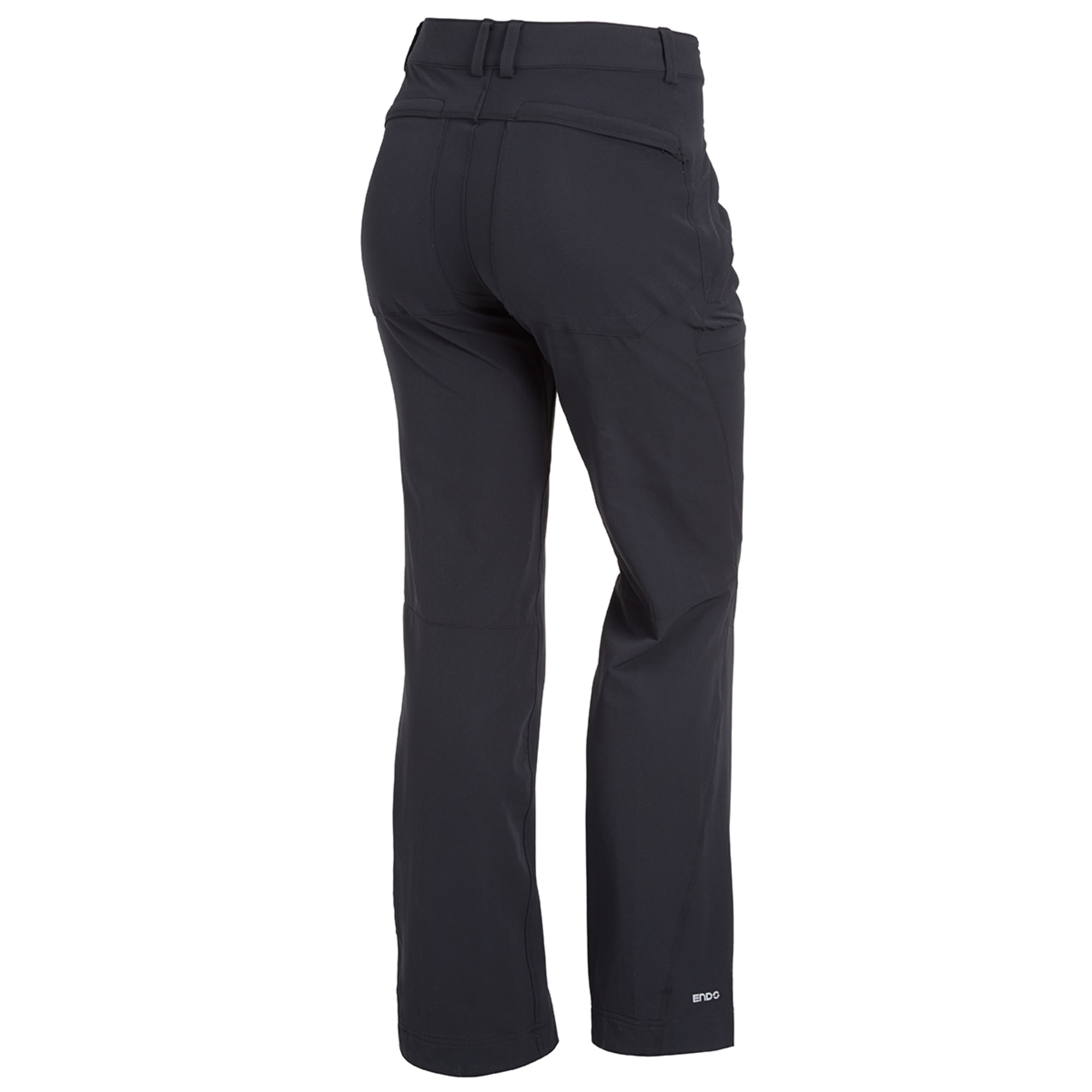 Eastern Mountain Sports ENDO Pants Womens 4 Nylon Black Performance