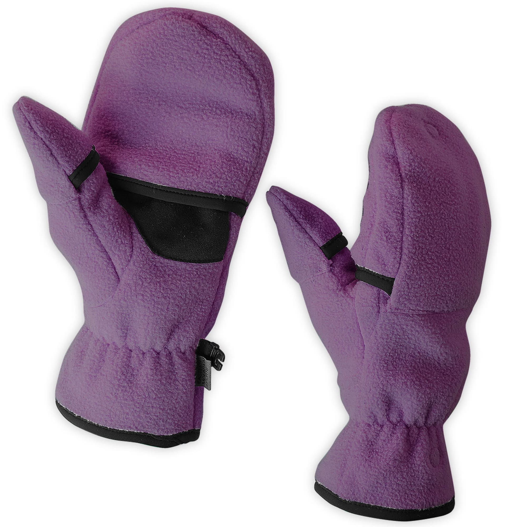 Fold Over Fleece Lined Mittens – Sage Moon