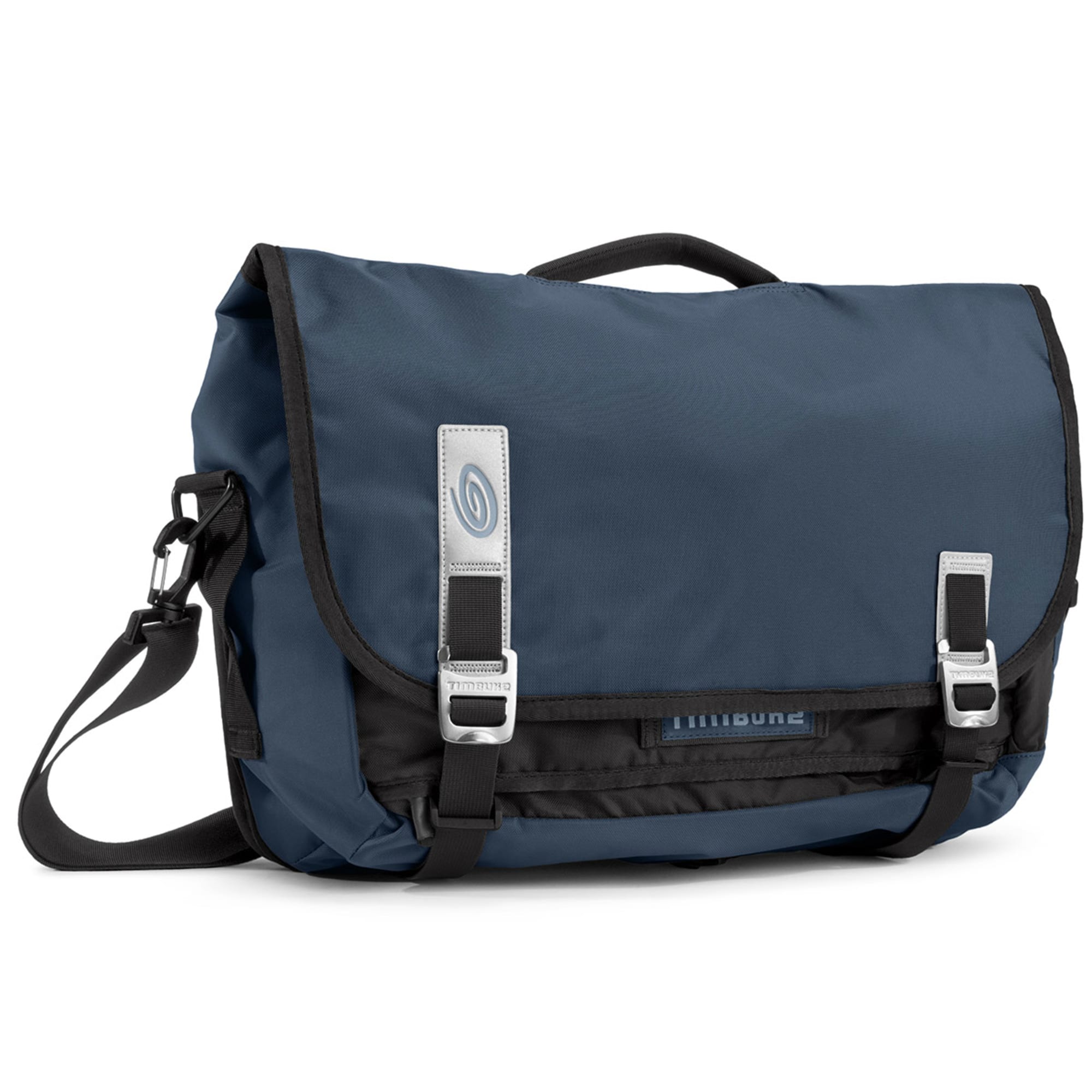Timbuk2 Command Messenger Bag Crossbody Padded Gray/Blue TSA Friendly Laptop