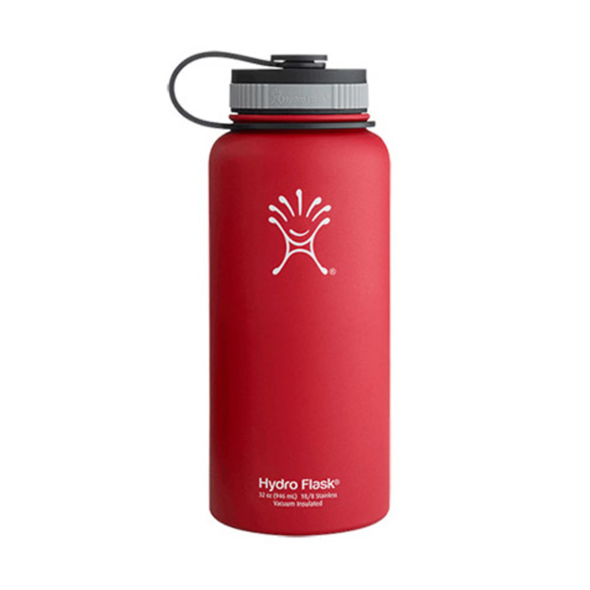 Hydro Flask Red Wide Mouth Bottle, 32 oz Hydro Flask