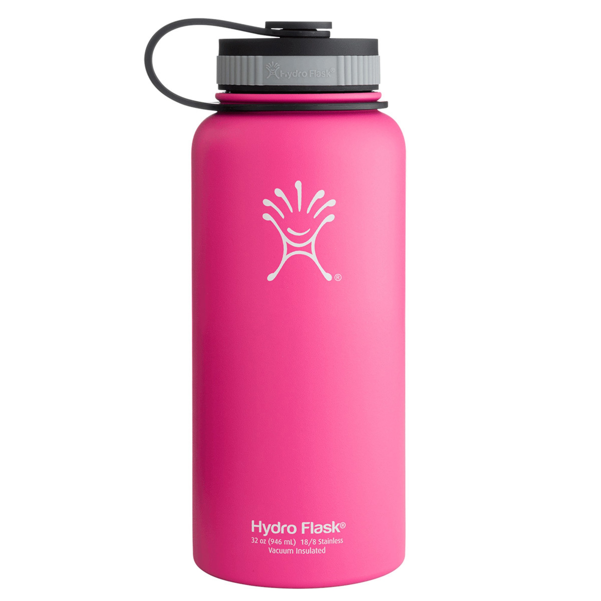 HYDRO FLASK 32 oz. Wide Mouth Water Bottle, Pink - Eastern