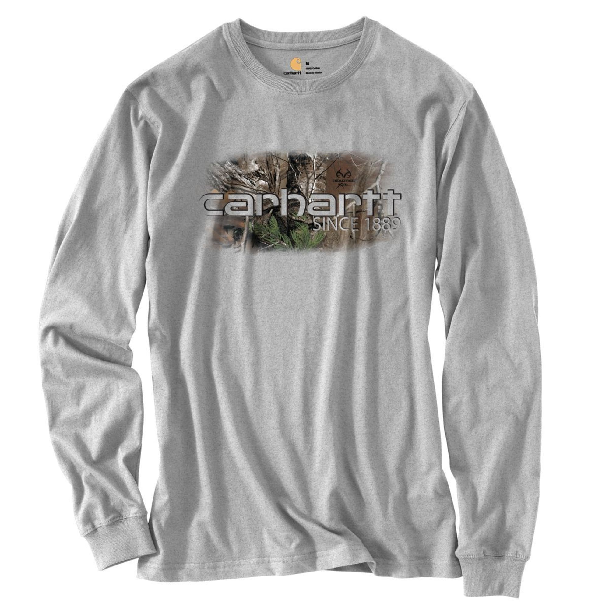 Carhartt Work Camo Long Sleeve T Shirt