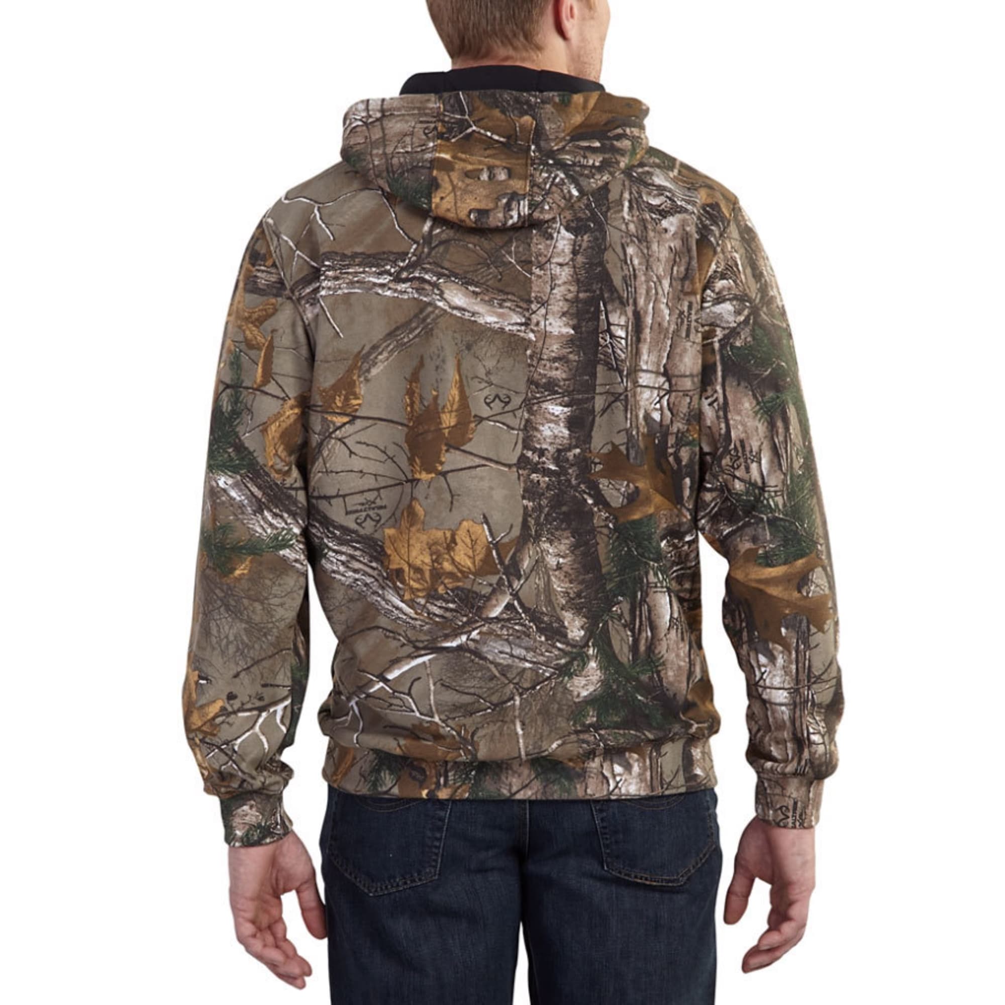 Carhartt RealTree Forest Camo Hoodie Sweatshirt Boy's Size Medium Pullover