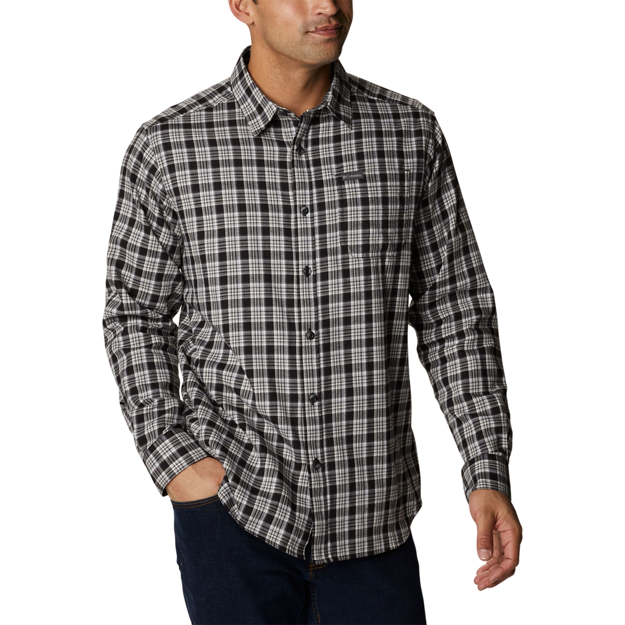 Columbia Vapor Ridge Iii Long Sleeve Shirt in Green for Men