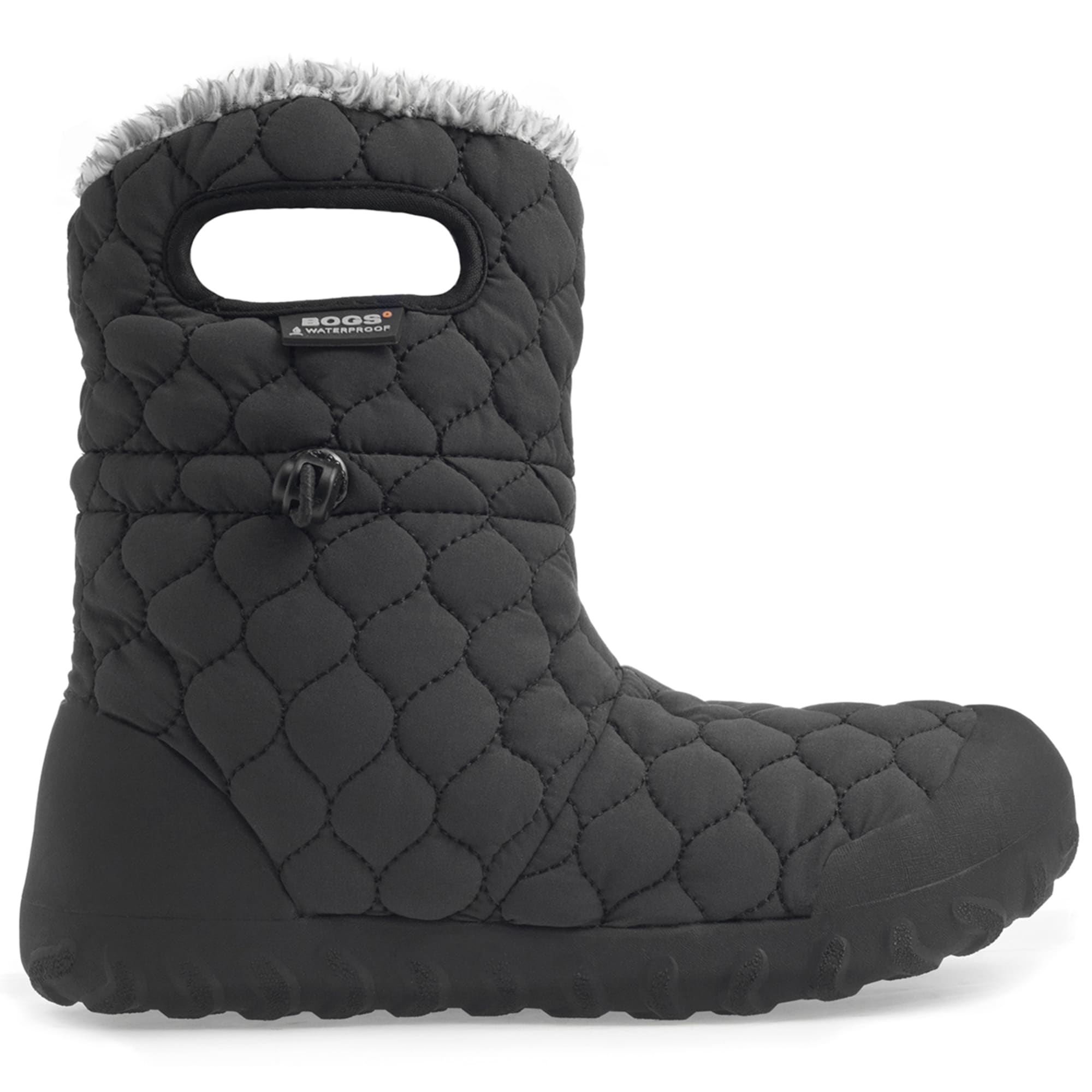 BOGS Women's B-Moc Quilted Puff Insulated Boots, Black - Eastern