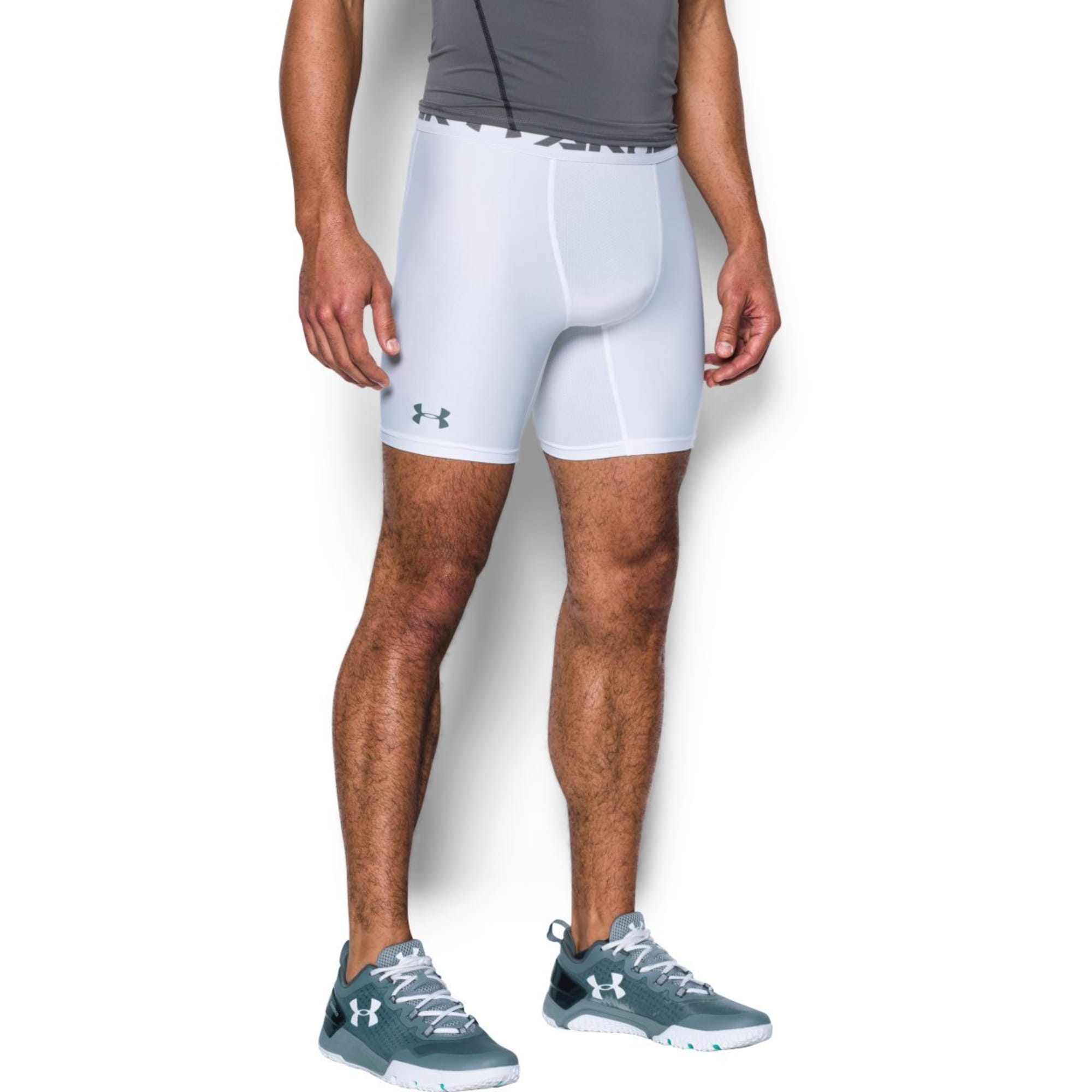 Under Armour Men's and Big Men's HeatGear Armour Compression Shorts, Sizes  up to 2XL