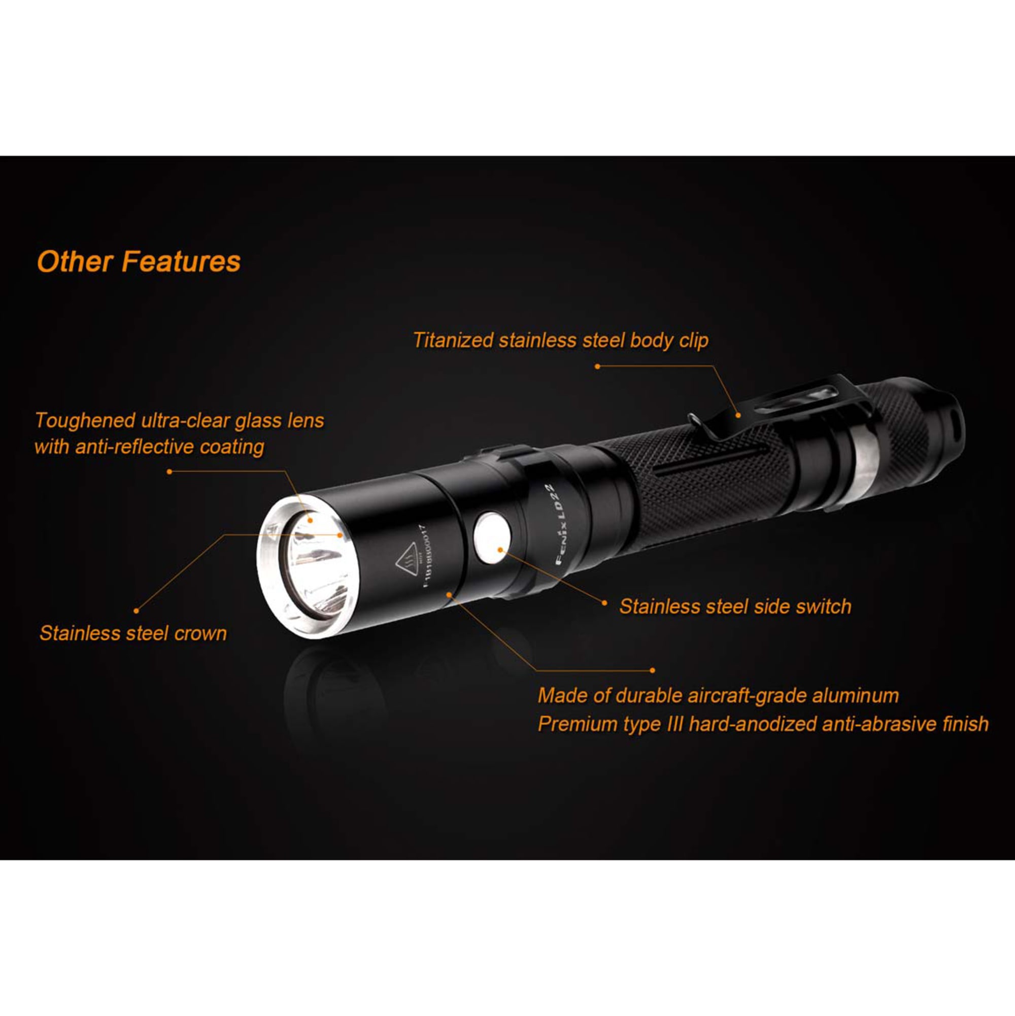 Linterna Fenix LD22 300 lumens