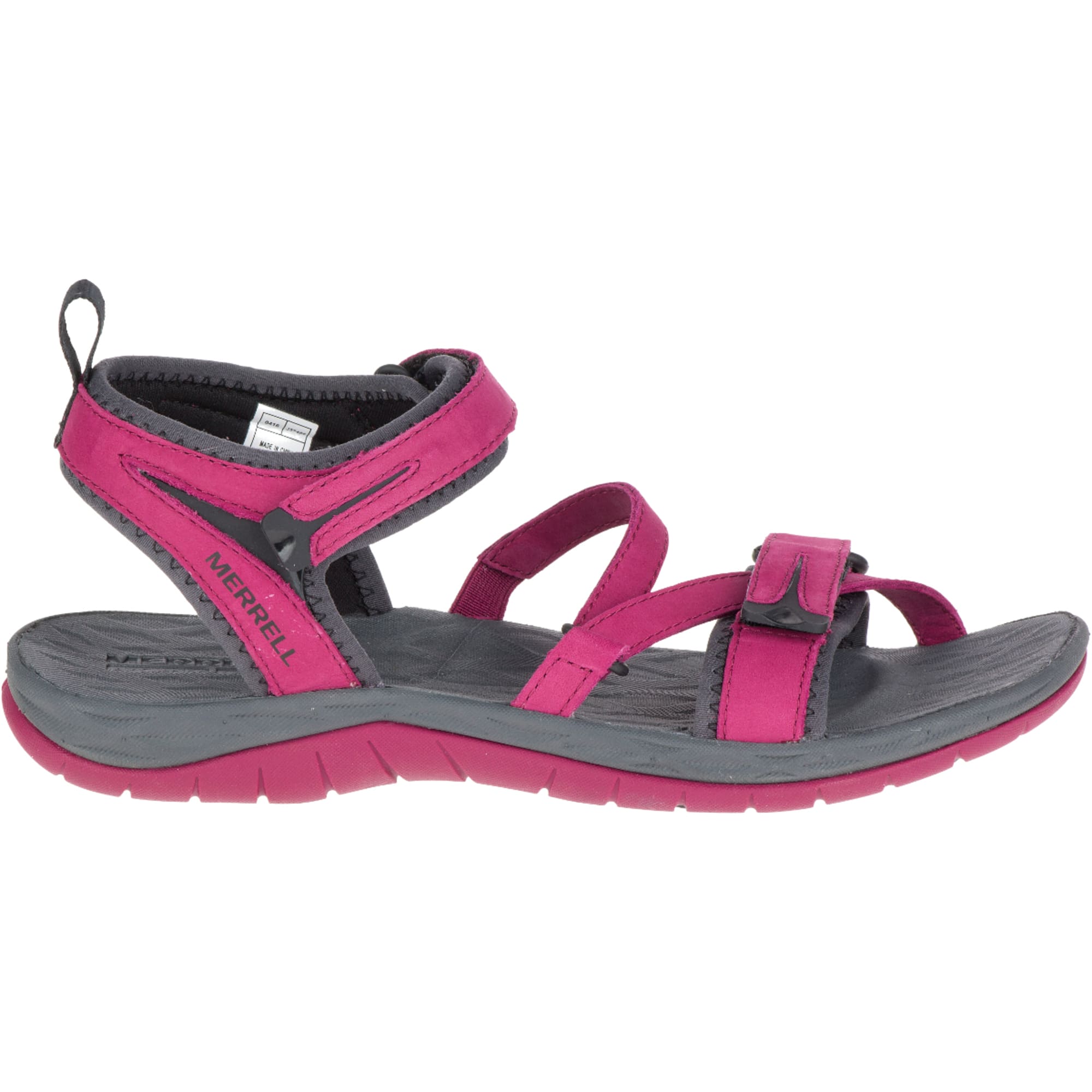 MERRELL Women's Sandals, Beet Red - Eastern Mountain Sports