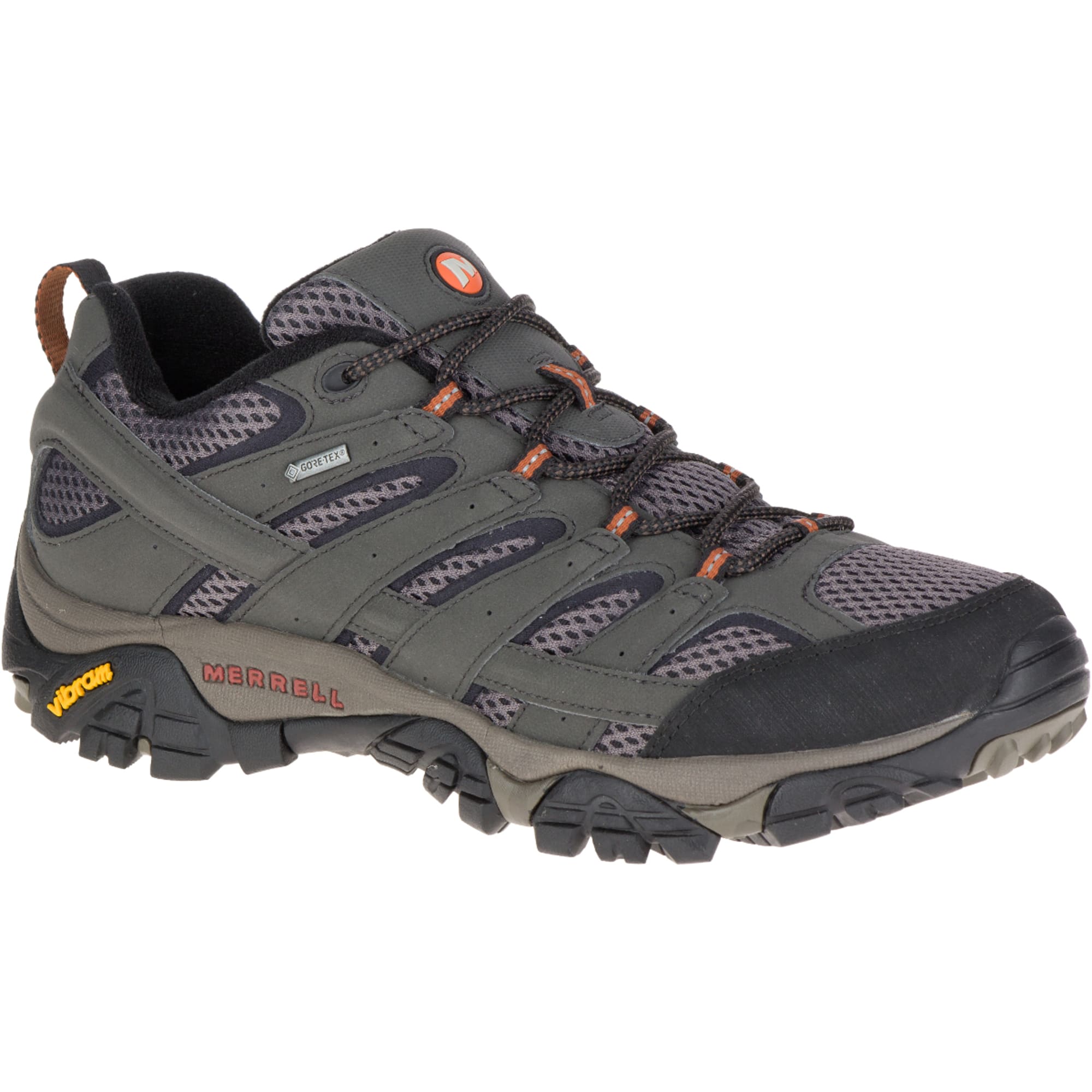 MERRELL Men's Moab 2 GORE-TEX Waterproof Hiking Shoes, Beluga