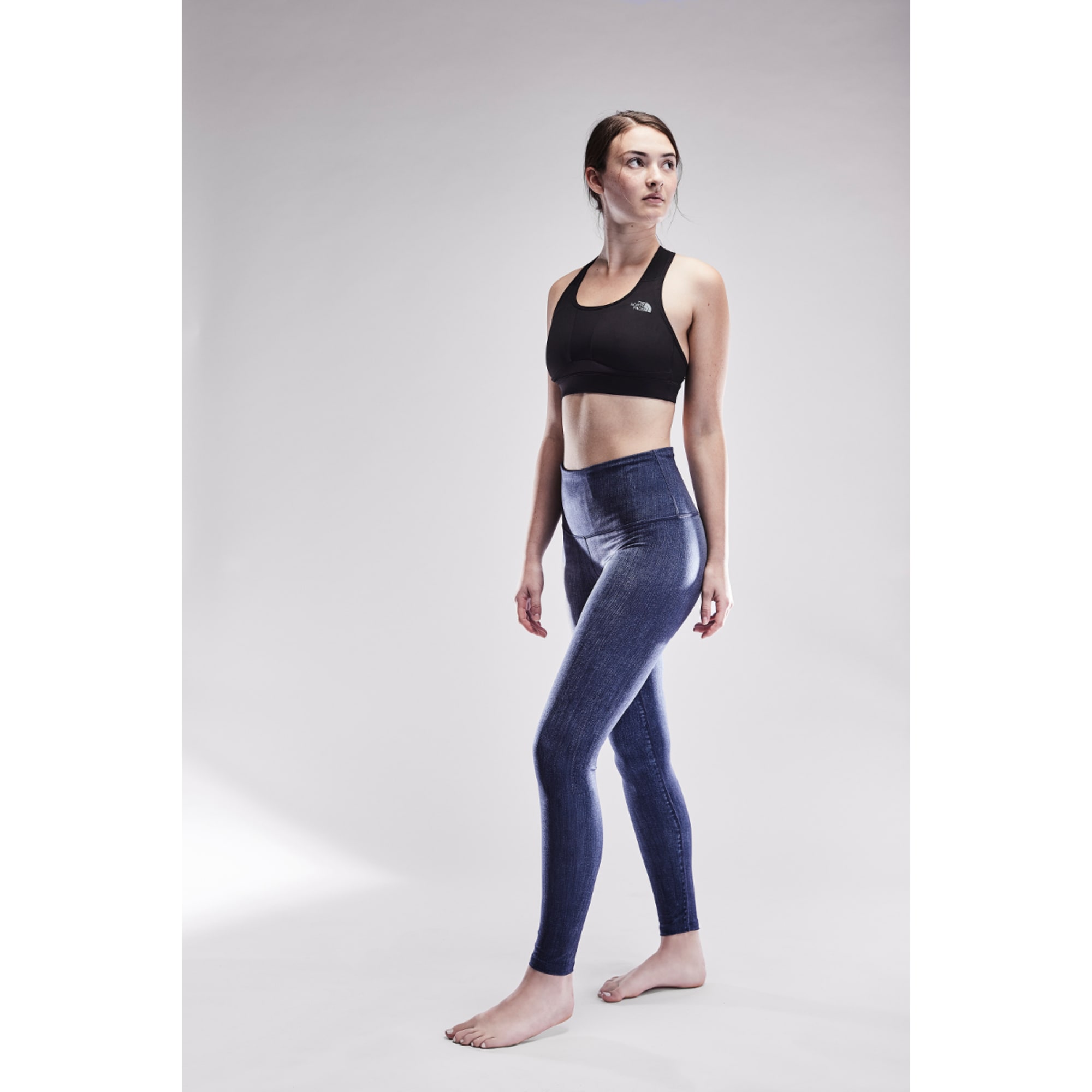 north face indigo tights