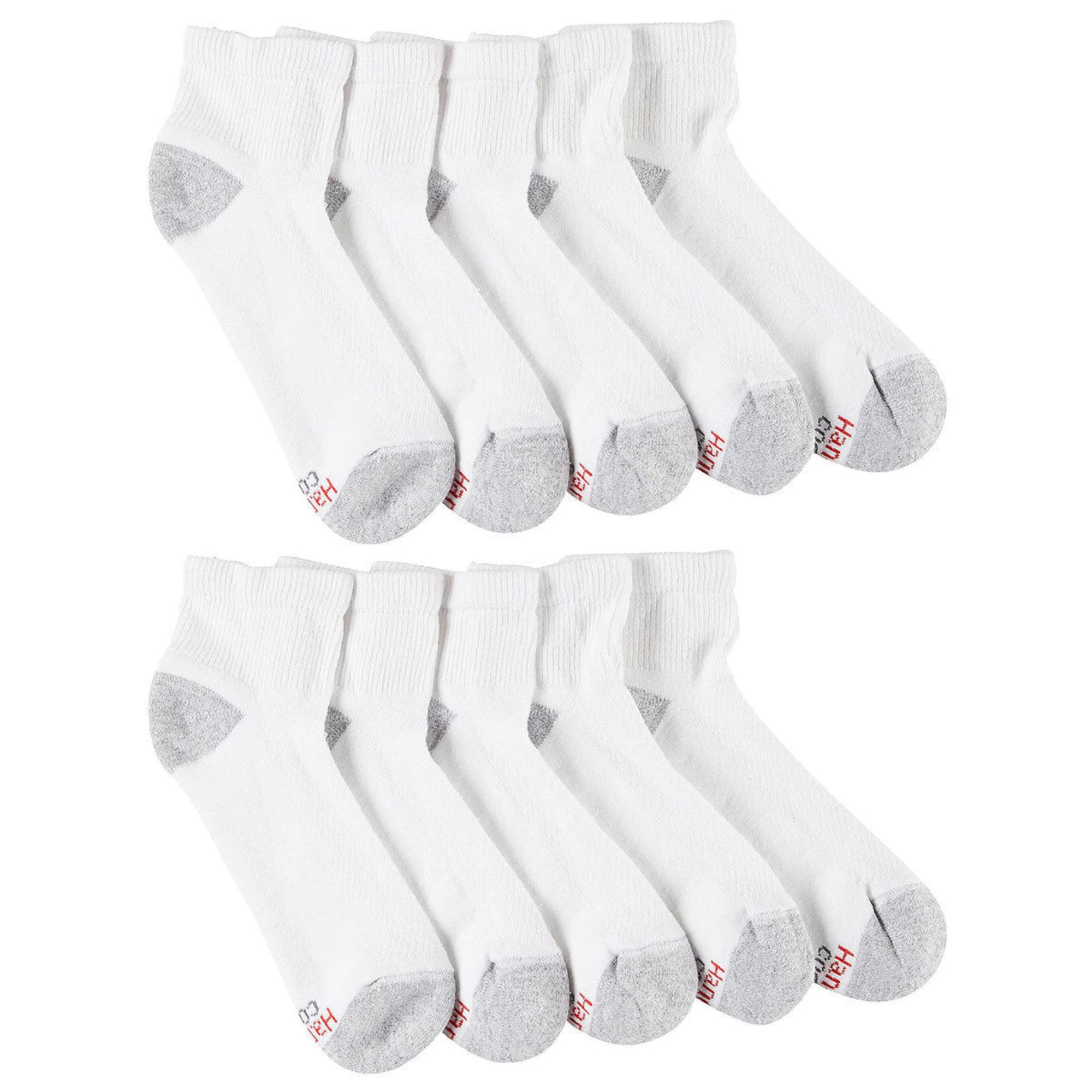 Hanes Cool Comfort® Ultimate Crew Socks - White, 10 ct - Smith's