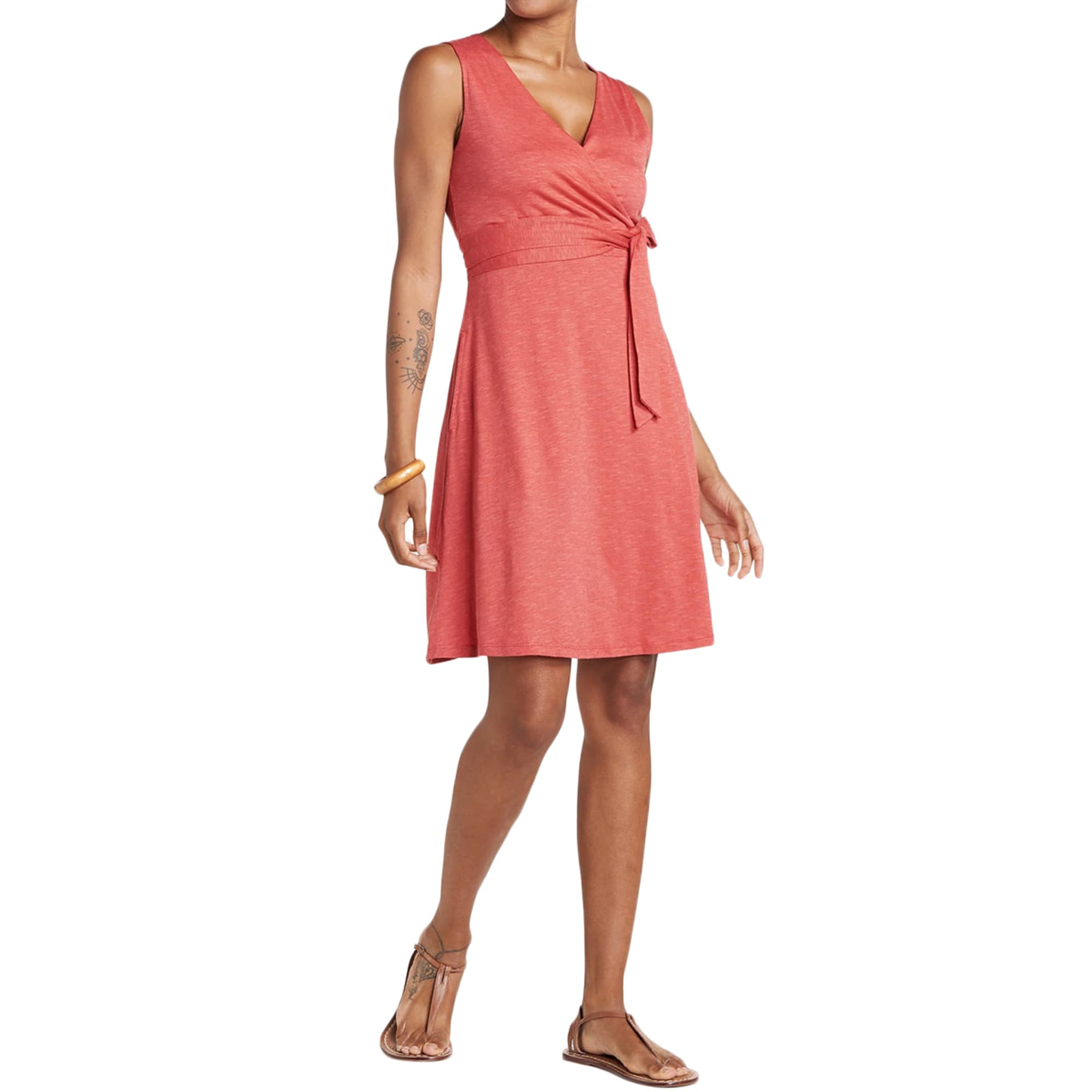 Women's Cue Wrap Dress  Organic Cotton and Tencel Dress by Toad&Co