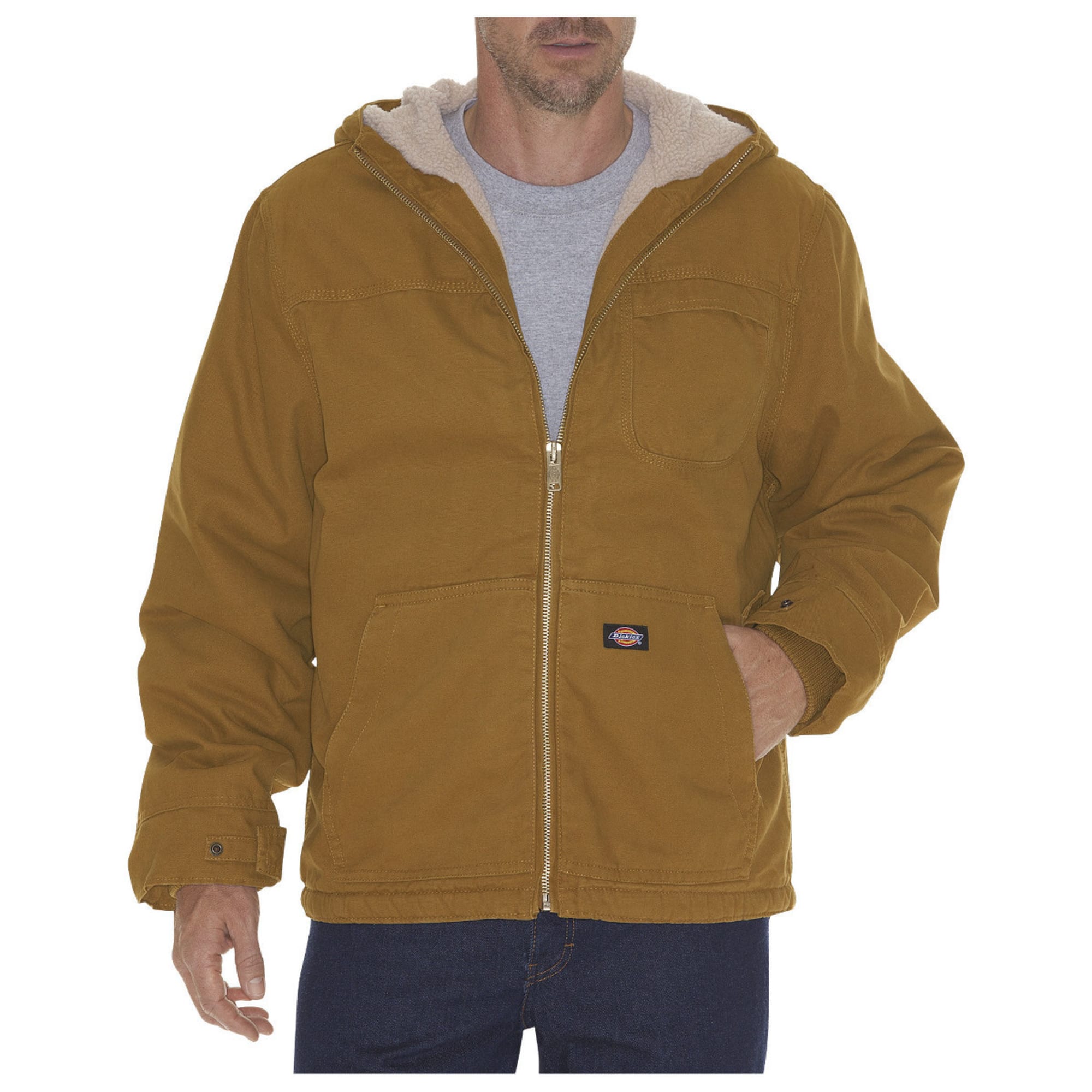 Dickies sanded duck on sale sherpa lined hooded jacket