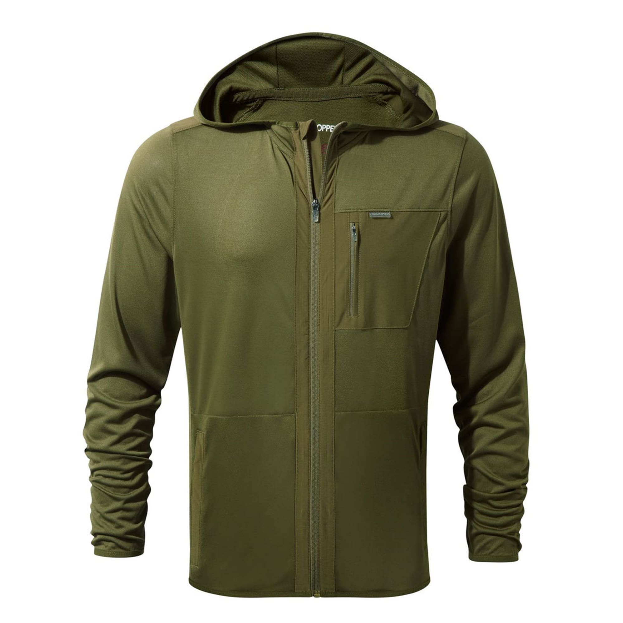 Craghoppers Woodland Green Marl Mens NosiLife Tiago Jacket